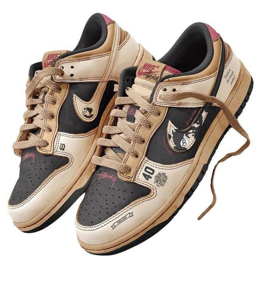 Stüssy × Nike Dunk Low "40th Anniversary"